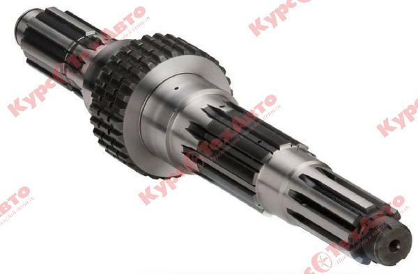 картинка Вал вторичный КПП КАМАЗ Евро магазин Курс-ТехАвто картинка Вал вторичный КПП КАМАЗ Евро от магазина Курс-ТехАвто