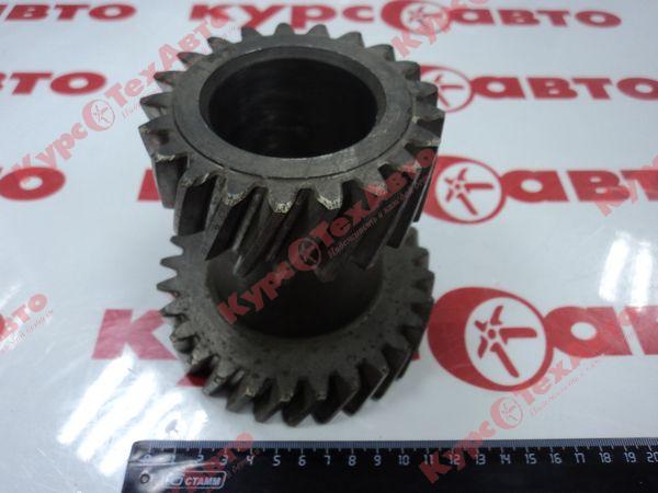 картинка Блок шестерен промежуточного вала 2/3 передачи ГАЗ-33081 ГАЗ магазин Курс-ТехАвто картинка Блок шестерен промежуточного вала 2/3 передачи ГАЗ-33081 ГАЗ от магазина Курс-ТехАвто