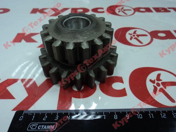 картинка Блок шестерен заднего хода ГАЗ-53 с/о магазин Курс-ТехАвто картинка Блок шестерен заднего хода ГАЗ-53 с/о от магазина Курс-ТехАвто