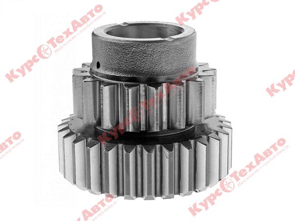 картинка Блок шестерен заднего хода КПП 14,141,142,152,154 КАМАЗ магазин Курс-ТехАвто картинка Блок шестерен заднего хода КПП 14,141,142,152,154 КАМАЗ от магазина Курс-ТехАвто